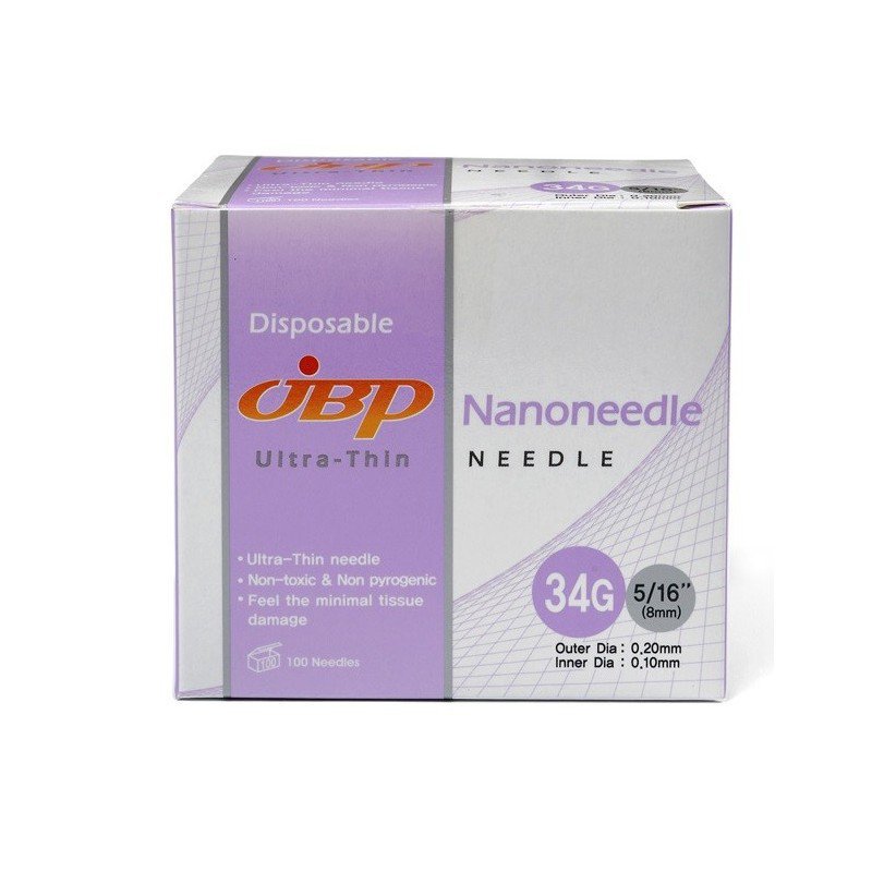 Наноиглы JBP 34G/8mm (5 шт.) 