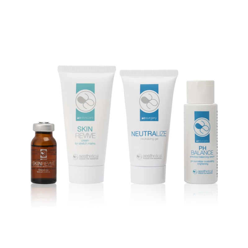 Мини-набор (MiniKit) SKIN REVIVE - комплексное решение против стрий и постакне (на 5+ процедур). 