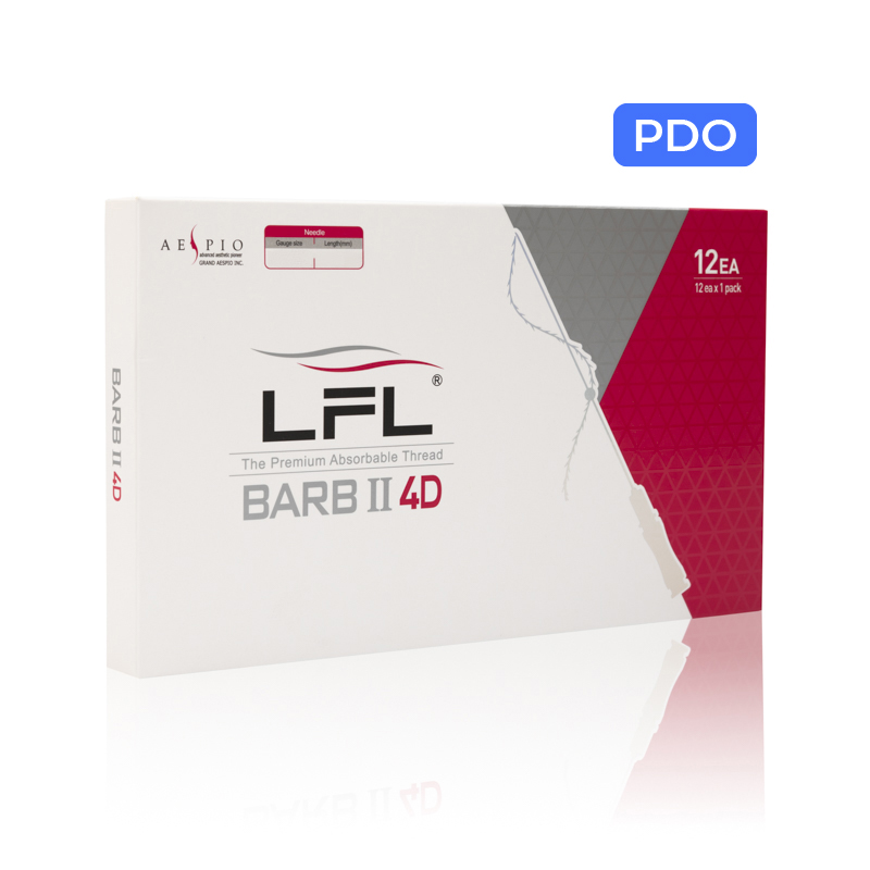 Мезонити с насечками 4D PDO 20G x 60mm (12 шт.) 