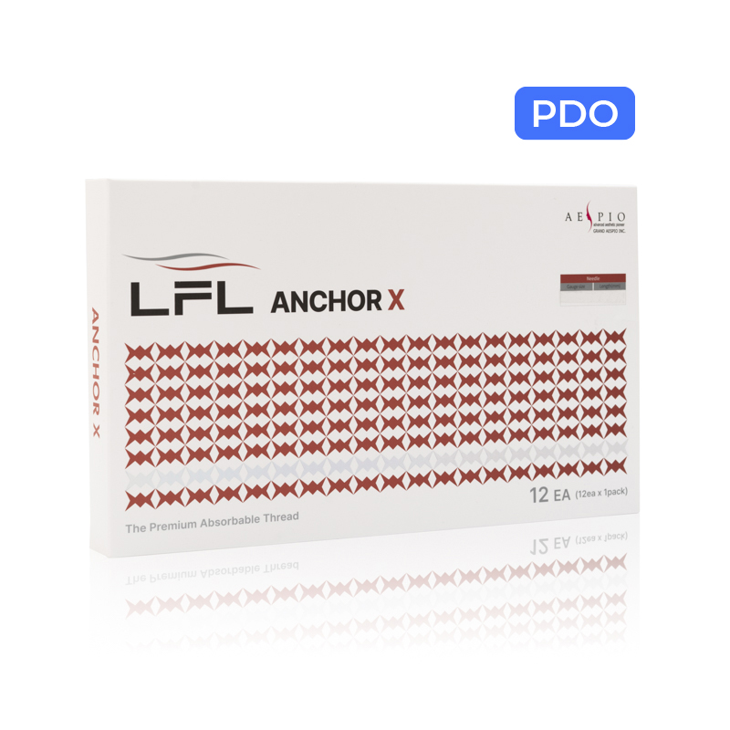 Мезонити Anchor X с разнонаправленными зубцами на канюле PDO 18G x 100 мм (12 шт.) 